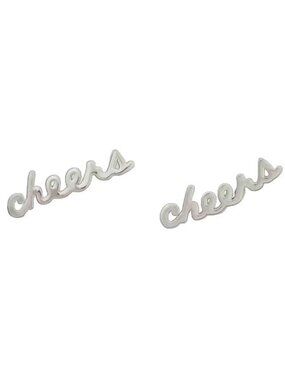 Kate Spade New York Say Yes Cheers Stud Earrings Silver New Years